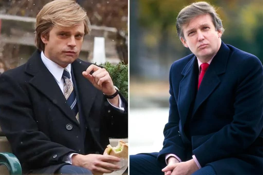 Zapierające dech w piersiach zdjęcie Sebastiana Stana przebranego za młodego Trumpa