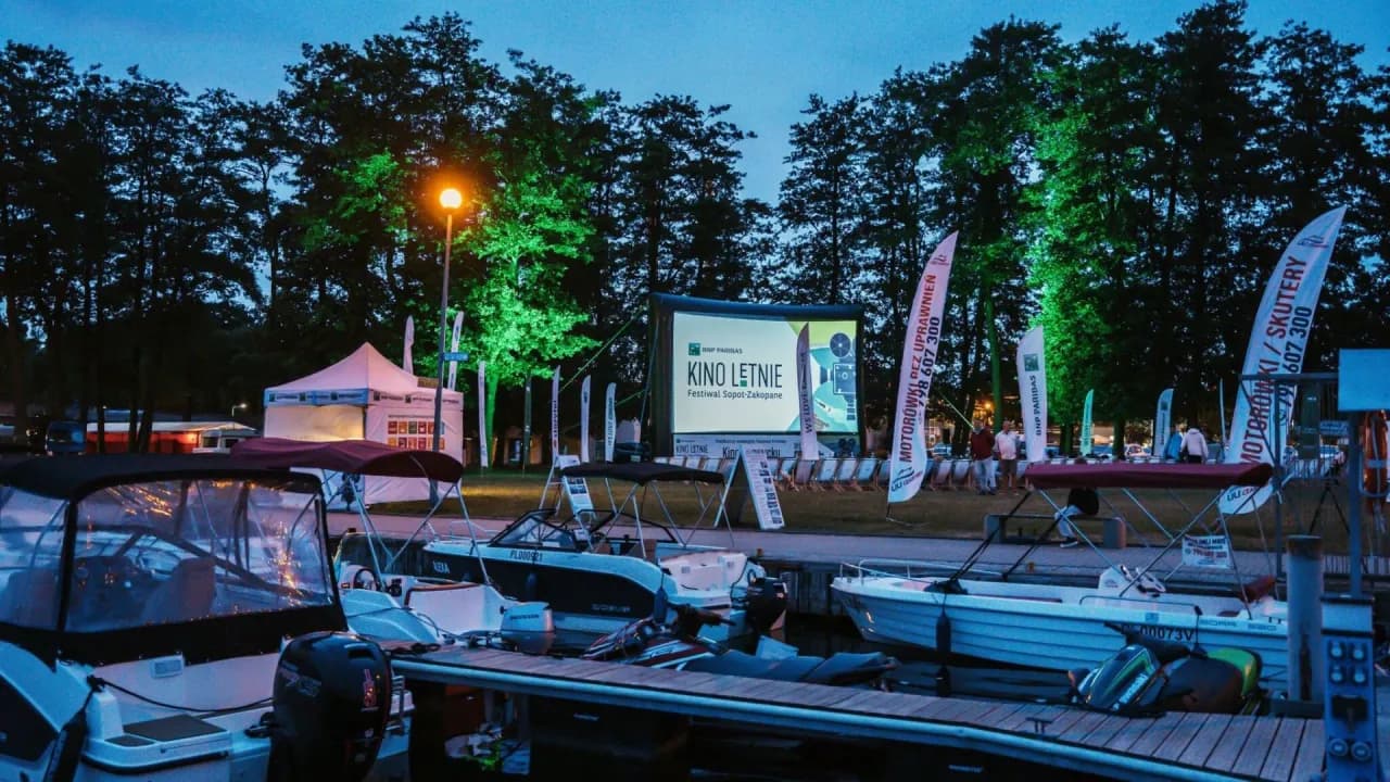Letnie kino Zakopane - Plenerowe kino na Molo