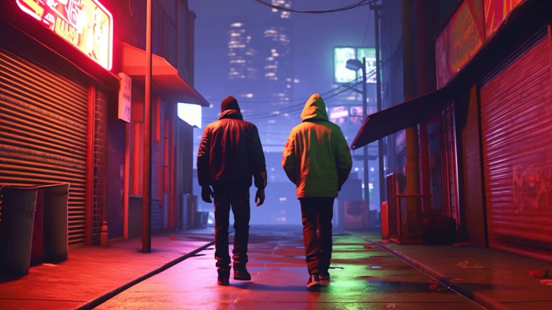 Zwiastun fanowskiej wersji GTA 6 w Grand Theft Auto V. Oryginalny efekt.