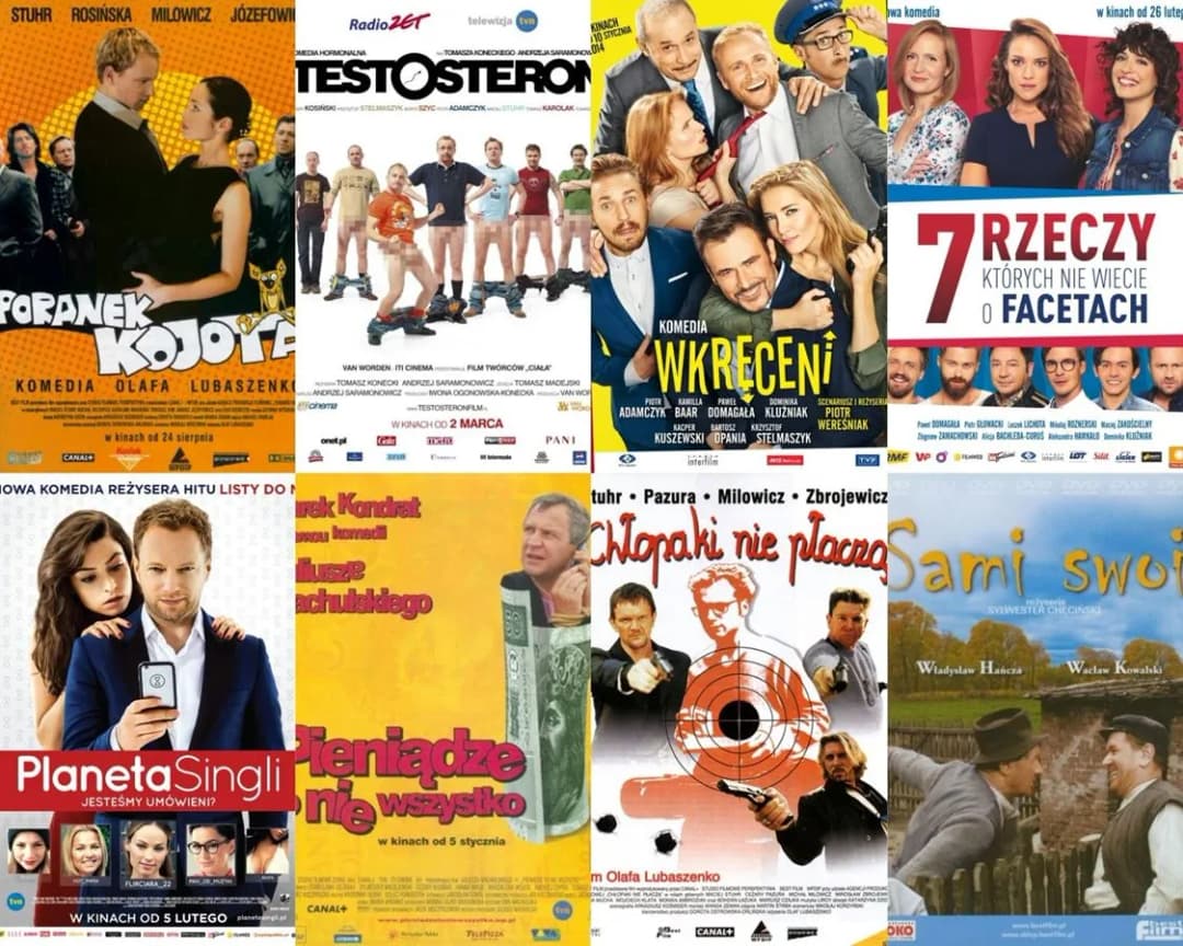 15 Najlepszych Polskich Komedii Wszech Czasów