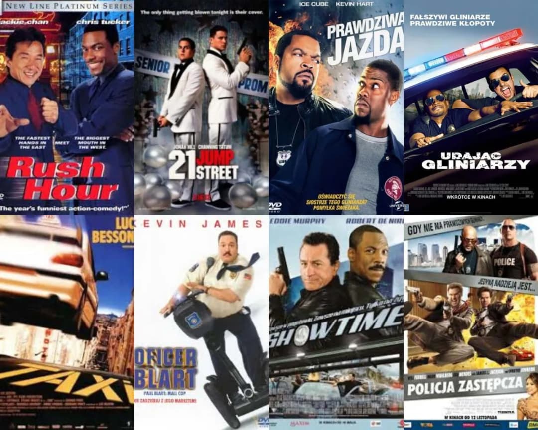 Najlepsze filmy o dwóch policjantach komedia, które musisz zobaczyć