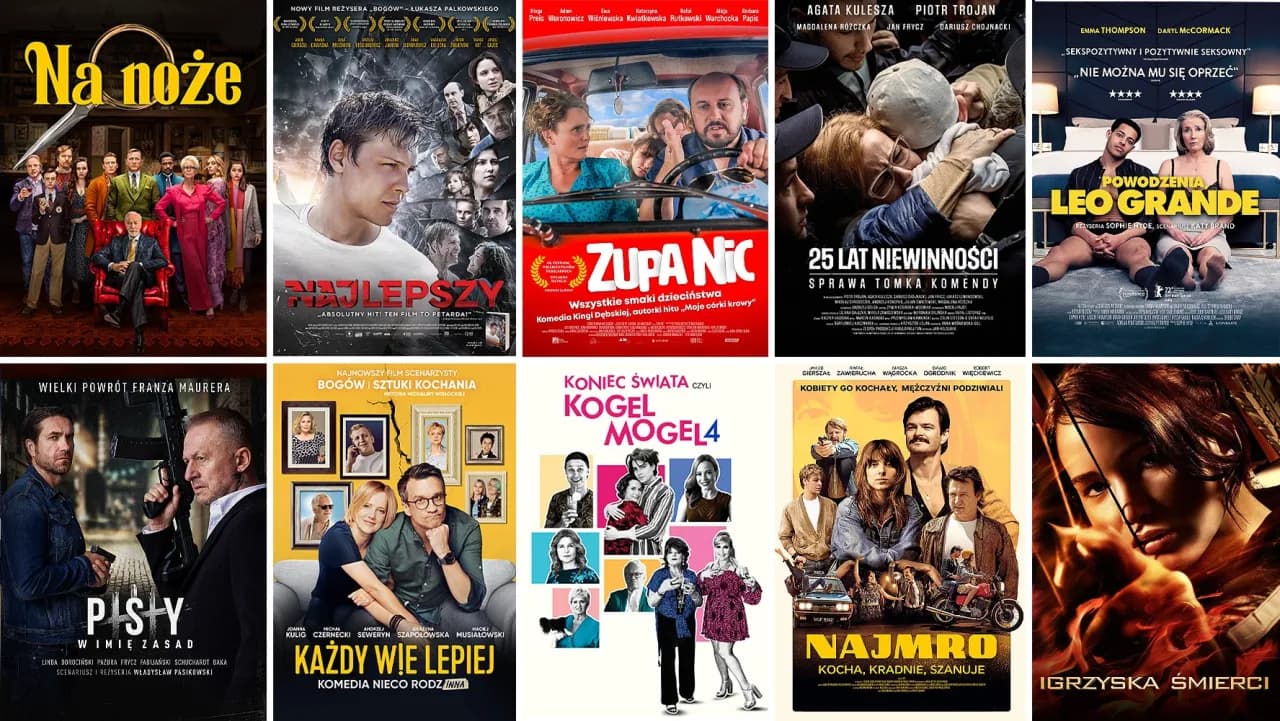 Top 10 filmów, które musisz zobaczyć - polecane filmy na wieczór